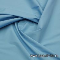 Сорочечная стрейч (о) бирюзовая - итальянские ткани Тессутидея арт. 01-7528