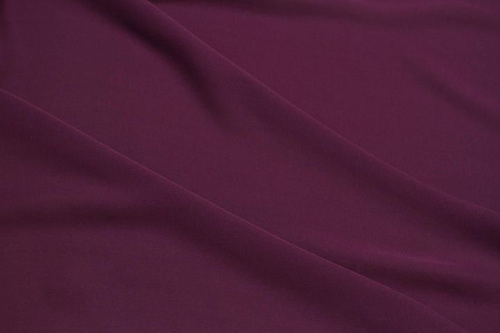 Шифон (о) темно-сиреневый - итальянские ткани Тессутидея арт. 10-4355
