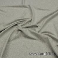 Трикотаж рибана (о) светло-серый меланж - итальянские ткани Тессутидея арт. 12-1150