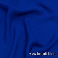 Крепдешин (о) васильковый - итальянские ткани Тессутидея арт. 10-2285