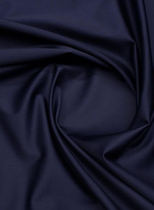 Хлопок стрейч (о) темно-синий - в интернет-магазине тканей Тессутидея арт. 01-7477