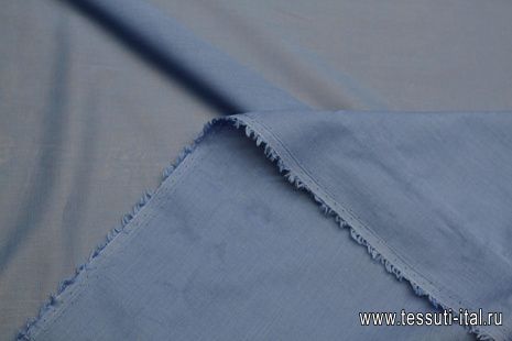 Батист (о) светло-синий - итальянские ткани Тессутидея арт. 01-7458