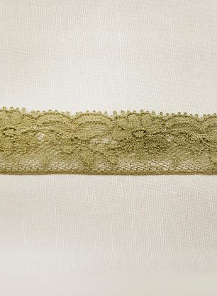 Кружево оливковое ш-2см - в интернет-магазине тканей Тессутидея арт. 01-7916