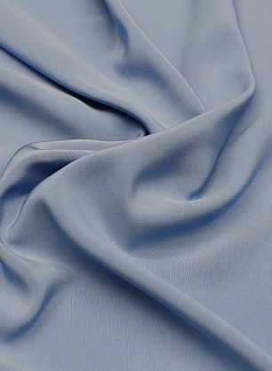 Шелк кади (о) голубой - в интернет-магазине тканей Тессутидея арт. 10-3521