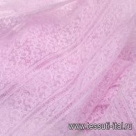 Кружевное полотно (о) розово-сиреневое Ermanno Scervino - итальянские ткани Тессутидея арт. 03-5733