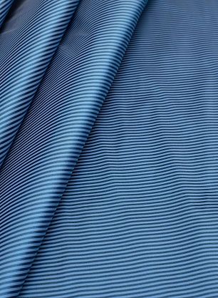 Тафта (н) черно-голубая полоска - в интернет-магазине тканей Тессутидея арт. 10-0730