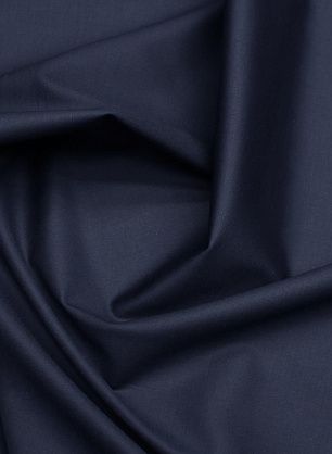 Хлопок сатин стрейч 400 г/м (о) темно-синий - в интернет-магазине тканей Тессутидея арт. 01-7767