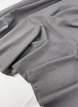 Костюмная шерсть (о) светло-серая - в интернет-магазине тканей Тессутидея арт. 05-5295