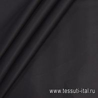 Хлопок костюмный стрейч (о) черный - итальянские ткани Тессутидея арт. 01-6810