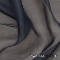 Органза (о) сине-серая - итальянские ткани Тессутидея арт. 10-2850