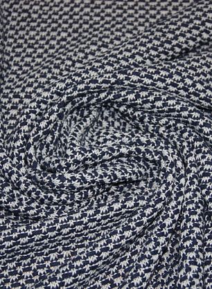 Трикотаж вязанный (н) серо-синий ш-160см - в интернет-магазине тканей Тессутидея арт. 13-0942