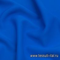 Плательная вискоза (о) ярко-синяя - итальянские ткани Тессутидея арт. 04-1403