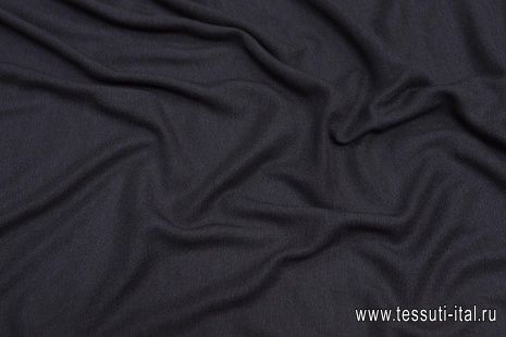 Трикотаж кашемир с шелком (о) черный в стиле Scervino - итальянские ткани Тессутидея арт. 15-1043