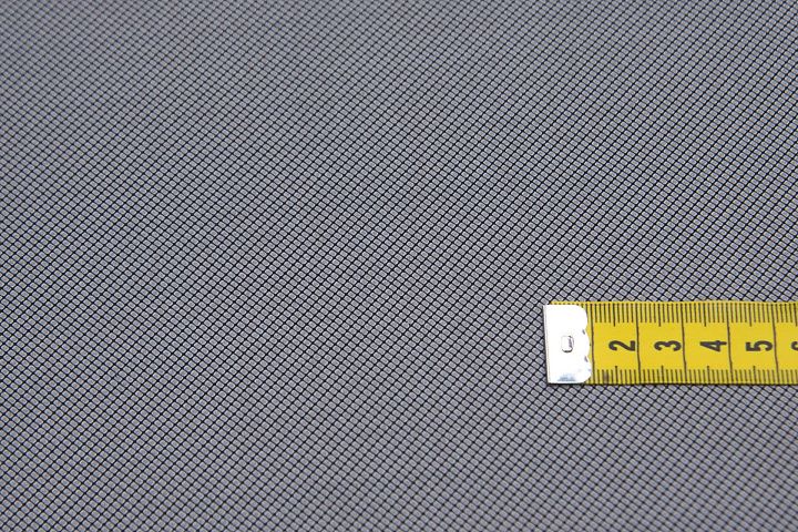 Сорочечная (н) серо-черный геометрический принт - итальянские ткани Тессутидея арт. 01-6337
