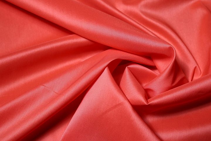 Плательная стрейч (о) светло-оранжевая - итальянские ткани Тессутидея арт. 03-4373