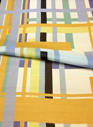 Плательная с люрексом (н) геометрический орнамент - в интернет-магазине тканей Тессутидея арт. 03-5129