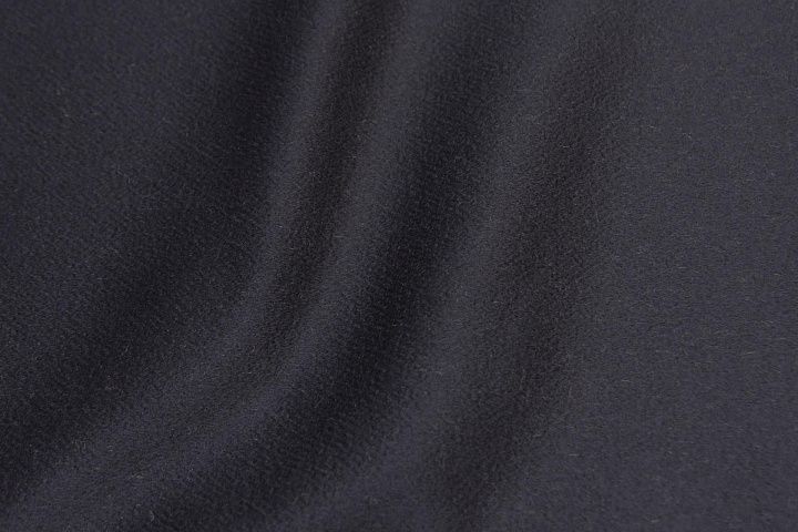 Пальтовая двухслойная (н) клетка в стиле Burberry/черная - итальянские ткани Тессутидея арт. 09-1855
