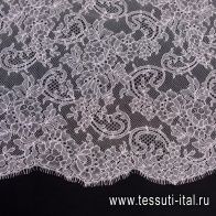 Кружевное полотно (о) светло-розовое Solstiss - итальянские ткани Тессутидея арт. 03-6491
