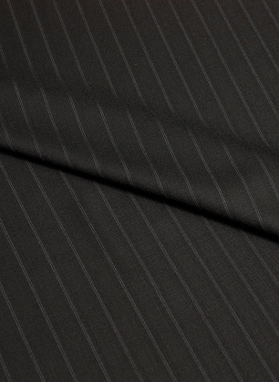 Костюмная (н) серо-черная полоска ш-150см - в интернет-магазине тканей Тессутидея арт. 05-2327