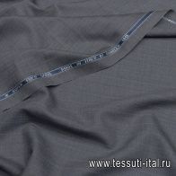 Костюмная (н) серо-бежево-голубая полоска - итальянские ткани Тессутидея арт. 05-4346