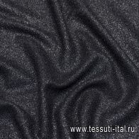 Шанель с люрексом (о) черная - итальянские ткани Тессутидея арт. 05-4266