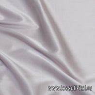 Шелк атлас стрейч (о) светло-серый - итальянские ткани Тессутидея арт. 10-2303