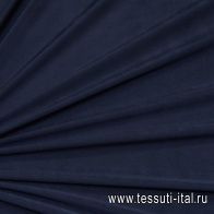 Трикотаж вискоза (о) темно-синий  - итальянские ткани Тессутидея арт. 14-1687