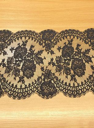Кружево (о) серо-коричневое Solstiss - в интернет-магазине тканей Тессутидея арт. 03-4688