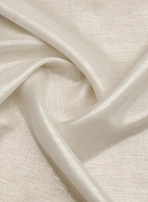 Лен с напылением (о) бело-серебряный - в интернет-магазине тканей Тессутидея арт. 16-1032