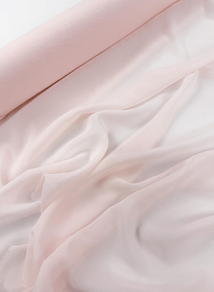 Шифон (о) светло-розовый - в интернет-магазине тканей Тессутидея арт. 10-4894