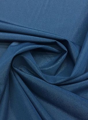 Плательная стрейч с люрексом (о) синяя - в интернет-магазине тканей Тессутидея арт. 03-4511