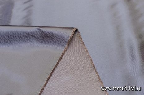 Подкладочная твил (о) сине-коричневая - итальянские ткани Тессутидея арт. 08-0920