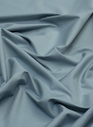 Хлопок стрейч диагональ (о) светло-серо-зеленый - в интернет-магазине тканей Тессутидея арт. 01-5571