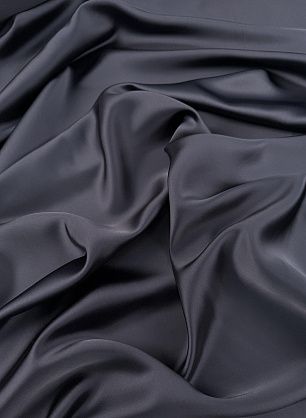 Плательная вискоза (о) темно-синяя - в интернет-магазине тканей Тессутидея арт. 04-1842