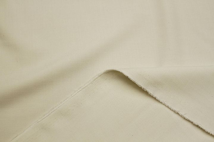 Костюмная стрейч (о) молочная - итальянские ткани Тессутидея арт. 05-4981
