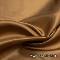 Подкладочная (о) светло-коричневая - итальянские ткани Тессутидея арт. 08-1014
