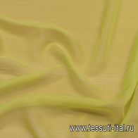Шифон (о) ярко-желтый - итальянские ткани Тессутидея арт. 10-2993