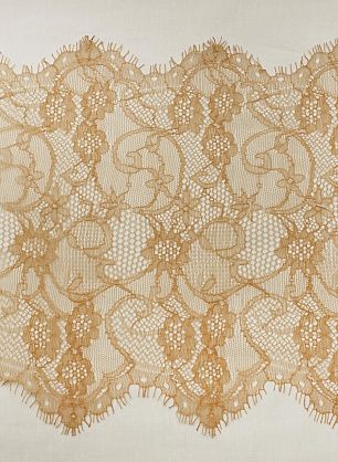 Кружево бежевое ш-32см - в интернет-магазине тканей Тессутидея арт. 03-7372