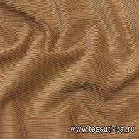 Вельвет (о) светло-коричневый - итальянские ткани Тессутидея арт. 01-7013