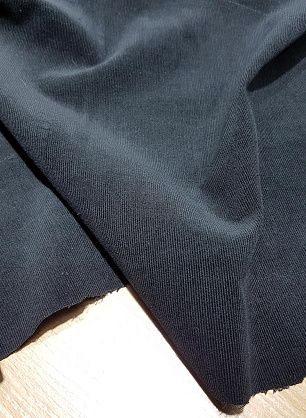 Микровельвет стрейч (о) черный - в интернет-магазине тканей Тессутидея арт. 01-3693