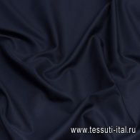 Хлопок костюмный (о) темно-синий - итальянские ткани Тессутидея арт. 01-6834