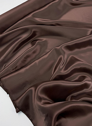 Подкладочная вискоза (о) коричневая - в интернет-магазине тканей Тессутидея арт. 08-1720