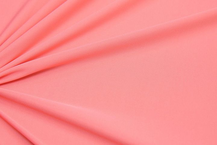 Трикотаж вискоза (о) коралловый Carnet  - итальянские ткани Тессутидея арт. 14-1660