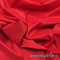 Подкладочная стрейч (о) красная - итальянские ткани Тессутидея арт. 07-1109
