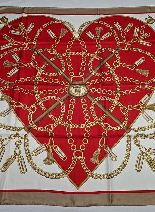 Шелк купон-платок 90*90см  - в интернет-магазине тканей Тессутидея арт. F-6185