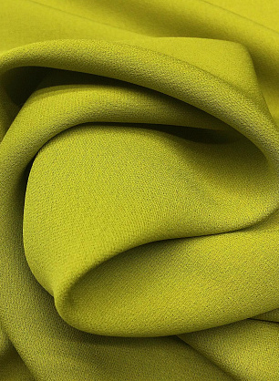 Крепдешин (о) оливковый - в интернет-магазине тканей Тессутидея арт. 02-8015