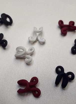 Крючок декоративный обтяжной в ассортименте - в интернет-магазине тканей Тессутидея арт. F-3055