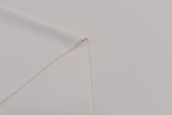 Плательная кади стрейч (о) светло-бежевая - итальянские ткани Тессутидея арт. 03-5508