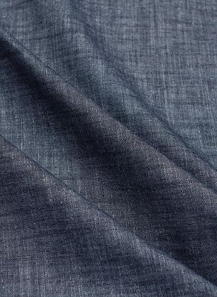 Джинса сорочечная (о) синяя меланжевая - в интернет-магазине тканей Тессутидея арт. 01-7988