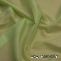 Батист (о) салатовый - итальянские ткани Тессутидея арт. 01-5650
